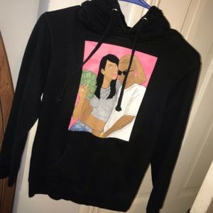 Graphic hoodie